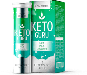 Ефервесцентни таблетки Keto Guru
